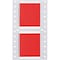 Brady PermaSleeve HX Heat Shrink Double Sided Wire Marking Sleeves, Red, 1.5 in. Dia x 2 in. W 2HX-1500-2-RD - alternate 2