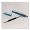 Pentel EnerGel Alloy RT Gel Pen, Retractable, Medium 0.7 mm, Black Ink, Blue/Aluminum Barrel BL407LSBPA - alternate 2