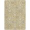 Homeroots 3' X 5' Gold Ivory And Gray Oriental Washable Indoor Outdoor Area Rug 598040 - alternate 4
