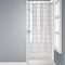 Zenna Home Zenna Home 78 in. H X 54 in. W Clear Solid Stall Liner PEVA LPSMKKL - alternate 2
