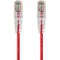 Monoprice Slim Cat6 Utp Network Cable, 3 ft.Red 14806 - alternate 1