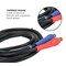 Mytee Products 12ft DOT SAE J1402 Heavy Duty Rubber Air Line Hose w/ Flexible Grips - 1 pair 2 pcs MP-ABHA12-17912H - alternate 2
