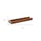 Homeroots 24in Brown Solid Wood Handmade Vanity Tray With Handles 713540 - alternate 3