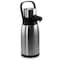 Megachef 3.17 Quart Stainless Steel Airpot Hot Water Dispenser for Coffee and Tea MG-ASUD030 - alternate 1