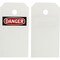 Brady Danger Tag Polyester 5.75 in H x 3 in W White 250/RL THT-288-851-FRMT3 - alternate 2