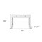 Homeroots 43" White Writing Desk With Two Drawers 402021 - alternate 2