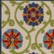 Homeroots 12' Navy Blue Beige Green Blue And Red Floral Indoor Outdoor Runner Rug 546801 - alternate 3