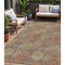 Homeroots 5' X 8' Brown Taupe And Sage Polka Dot Washable Indoor Outdoor Area Rug 614654 - alternate 1