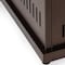 Homeroots 50000 BTU 27in Brown Steel Propane Square Fire Pit Table With Cover 714422 - alternate 2