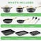 Nutrichef 22‑Piece Non‑Stick Ceramic Pots and Pans Set NCCW22BLK - alternate 2