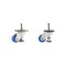 Foot Master Plate Caster, Nylon, 98mm H GDH-65A-SF-MC - alternate 2
