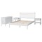 Baxton Studio Denita Bedroom Set, White, Full 271-14734-14743-14739-14739-ZORO - alternate 2