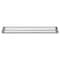 Homeroots 32in Silver Mirrored Glass Handmade Vanity Tray With Handles 713543 - alternate 1