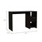 Homeroots 43" Black Computer Desk 403774 - alternate 2