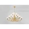 Corbett Lighting Brahma 48.75 in. Chandelier Vintage Polished Brass/Bronze 489-49-VB/BRZ - alternate 2