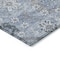 Homeroots 10' X 14' Sky Blue And Denim Blue Floral Washable Indoor Outdoor Area Rug 588869 - alternate 2