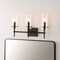 Jonathan Y Cato 21.25" 3-Light Modern Farmhouse Iron/Glass LED Vanity, Oil Rubbed Bronze/Clear JYL7807A - alternate 2