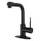 Kingston Brass Single-Handle Pull-Out Bar Faucet, Matte Black LS2410NYL - alternate 1