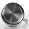 Megachef 3 Quart Round Stovetop Whistling Kettle in Brushed Silver MGKTL-1015 - alternate 2