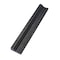 Apollo Tile Black 2x12 Eastern Black Marble Honed Chair Rail Tile Trim 1.67 sqft/case, 10PK APLMTX885HA - alternate 2