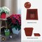 Hc Companies Eclipse 8'' x 8'' x 7'' Resin Clay Planter ECP08000E35 - alternate 2