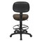 Office Star Products DC Series Sculptured Seat & Back Custom Fabric Drafting Chair, Dillon Java DC517V-R102 - alternate 2