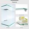 Fab Glass And Mirror 30in. L x 0.37in. H x 12in. W Floating Wall Mount Clear Tempered Glass Rectangular Shelf in S-12x30RECCHBR - alternate 2