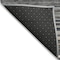 Homeroots 5' X 8' Taupe Beige And Pewter Striped Washable Indoor Outdoor Area Rug 614846 - alternate 2