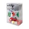 Deflecto Stackable Cube Organizer, Double Cube, Plastic, 12 x 6 x 6, Clear 350501 - alternate 2