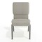 Flash Furniture Gray Dot Fabric Church Chair, PK4 4-FD-CH02185-SV-GYDOT-BAS-GG - alternate 2