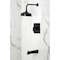 Kingston Brass Single-Handle Pressure Balanced Tub and Shower Faucet, Matte Black KB6340CML - alternate 2