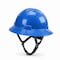 Ge Full Brim Vented Hard Hat, 4-Point Adjustable Ratchet Suspension, Blue GH328B - alternate 1