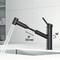 Vigo Branson Pull-Out Spray Kitchen Faucet In Matte Black VG02021MB - alternate 2