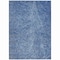 Homeroots 9' X 12' Navy Blue Gray And Ivory Abstract Washable Indoor Outdoor Area Rug 597032 - alternate 2