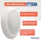 Bulbrite 25W LED 10" Disc, 3000K, 2000lm, White 773277 - alternate 2