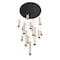 Euf Cambre, Chandelier , 16-Light, 32", Matte Black, Travertine 50131-013 - alternate 2
