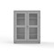 Strong Hold Ventilated (Diamond) Storage Cabinet 56-V-243-L - alternate 2
