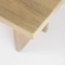 Homeroots Light Natural Modern Rustic Wooden Dining Table 397609 - alternate 2