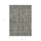 Homeroots 9' X 12' Brown and Black Oriental Washable Non Skid Indoor Outdoor Area Rug 563824 - alternate 2