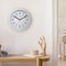 La Crosse Technology 8'' White Basics Analog Wall Clock 404-3020W - alternate 2