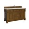 James Martin Vanities Brookfield 60" Single Vanity, Honey Oak, w/ 3 CM Siberian Silestone Top 547-V60S-HNO-3SFR - alternate 2