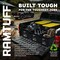 Ramtuff 27 Gallon Stackable Storage Totes - Heavy Duty Weather-Resistant w/ Snap Lid, Black/Yellow, 4PK 606533 - alternate 2