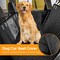 Simple Deluxe Dog Car Seat Cover with Mesh Window and 3 Storage Pocket, Convenient Installation, Universal Size D PTCOVRCARSEATXLBLK - alternate 1