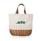 Picnic Time Family Of Brands New York Jets - Promenade Picnic Basket, (Beige Canvas) 203-20-187-224-2 - alternate 1