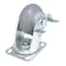 Vestil Thermoplastic Swivel With Brake Rigid Caster 4 In. Diameter x 2 In. Width 485 lb Light Gray CST-VE-4X2TPR-SWB - alternate 2