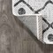 Jonathan Y Nokat Tribal Bohemian Ivory/Black 3 ft. x 5 ft. Indoor/Outdoor Area Rug SMB131D-3 - alternate 3