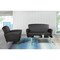 Office Star Products Lounge Seating Loveseat, Dillon Black SL50552-R107 - alternate 2