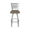Holland Bar Stool Co 410 Jackie Stainless Steel 36in Swivel Bar Stool with Graph Cork Seat 41036SS017 - alternate 2