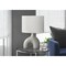 Monarch Specialties Lighting, 25"h, Table Lamp, Grey Ceramic, Ivory / Cream Shade, Contemporary, Modern I 9661 - alternate 2