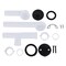 Danco 1 1/2 in. D Plastic Tub Drain Kit 12101 - alternate 2